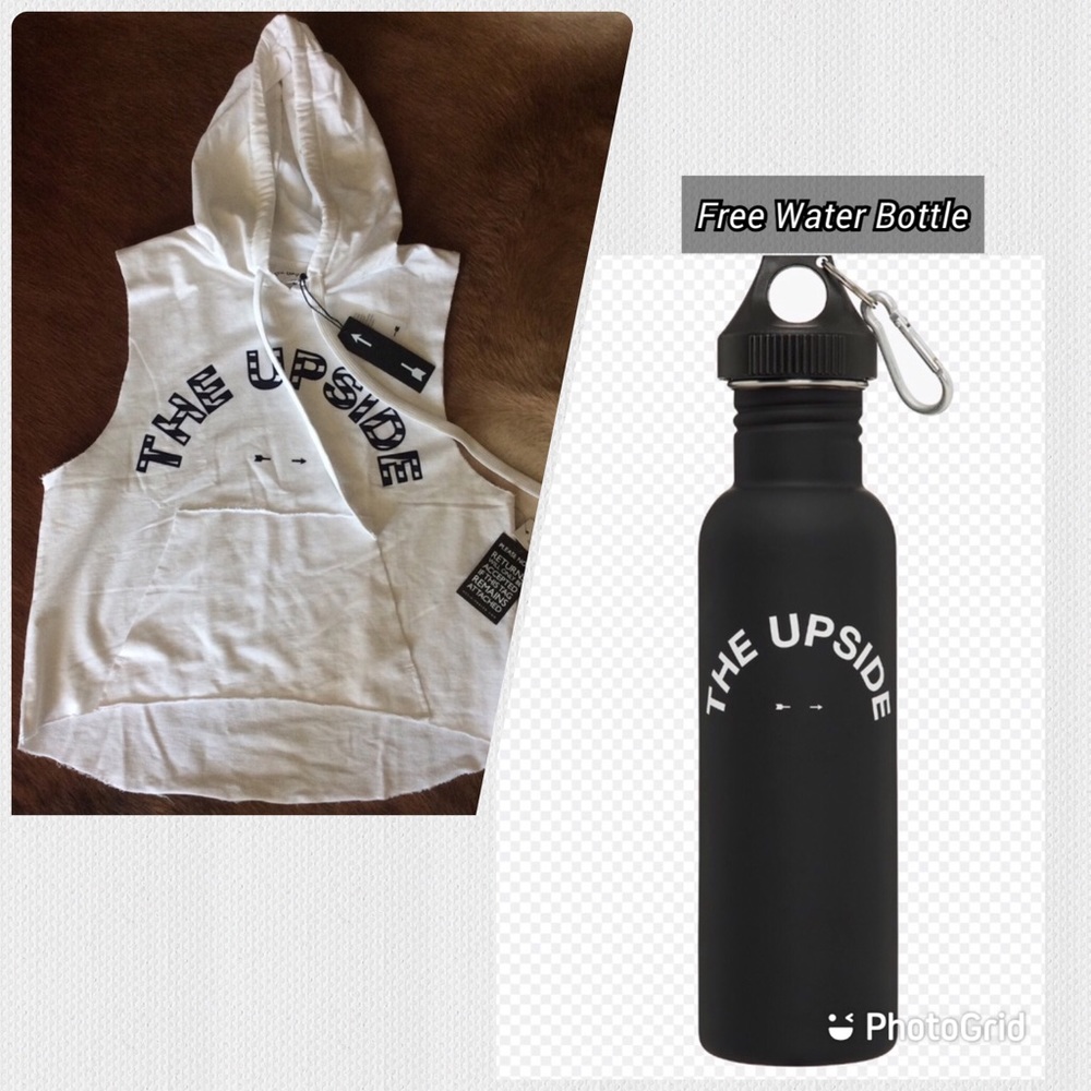 NWTGreat gift 🎁 The Upside hoody+FREE bottle